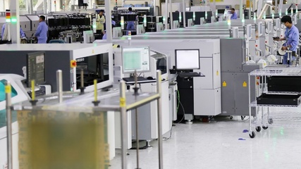 愛立信南京自動化智能工廠投入運(yùn)行